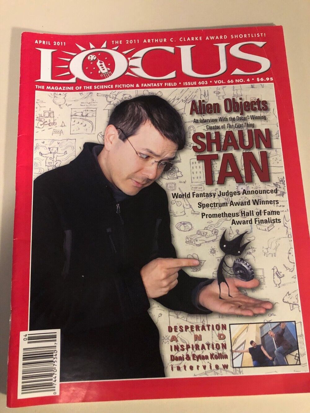 Locus‎ Magazine April 2011 The Magazine of the Science Fiction and Fantasy Field